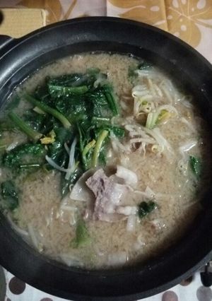 坦々風ゴマ味噌鍋-レシピのメイン写真