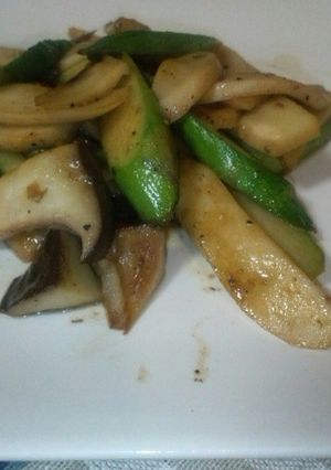 簡単☆エリンギとアスパラのバター醤油炒め-レシピのメイン写真