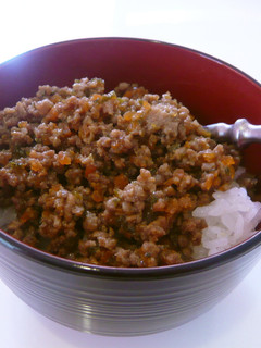 * 我家の簡単!絶品!そぼろ丼 *-レシピのメイン写真