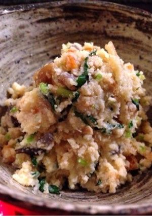 五目ご飯の素で五目おから-レシピのメイン写真