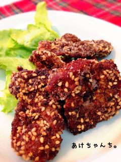 豚肉のゆかり風味の竜田揚げ-レシピのメイン写真