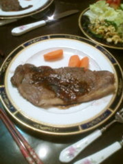 安い肉DE本格ステーキ(おまけ:高級肉)-レシピのメイン写真