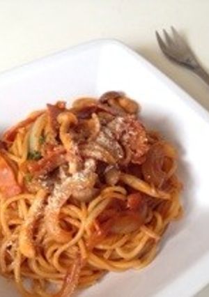 まろやか☆カレーナポリタン-レシピのメイン写真