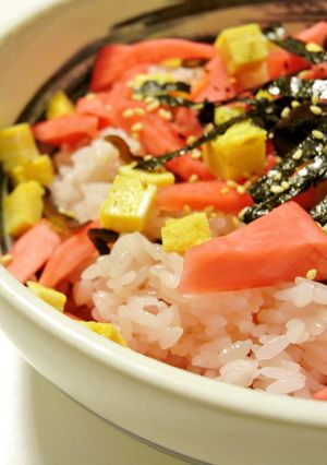 お花見やひな祭りに＊赤かぶのちらし寿司-レシピのメイン写真