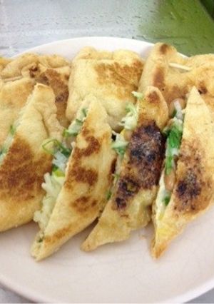 納豆水菜ネギ入り油揚げ-レシピのメイン写真