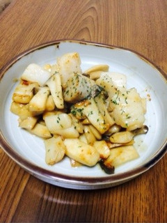 ホタテとキノコのバター醤油。-レシピのメイン写真