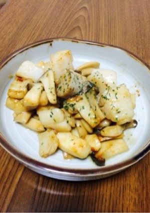 ホタテとキノコのバター醤油。-レシピのメイン写真