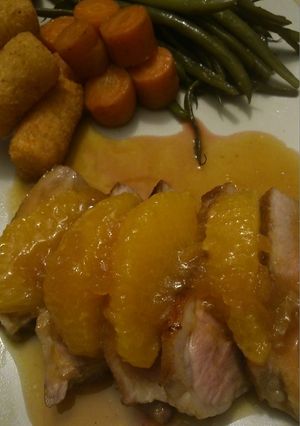 *Canard à l'orange*-レシピのメイン写真