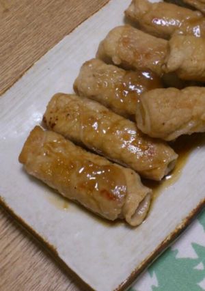 高野豆腐の肉巻き-レシピのメイン写真