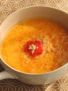 にんじんの和風ポタージュ-レシピのメイン写真