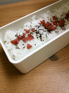 お弁当に!おめかしゆかりご飯*-レシピのメイン写真