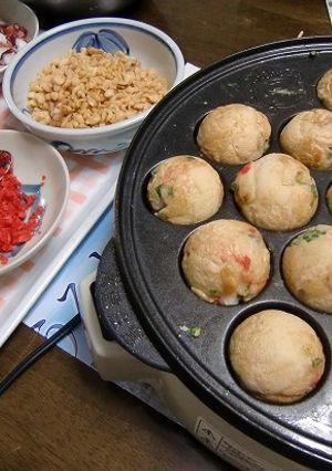 簡単☆基本☆大阪の”たこやき”~♪-レシピのメイン写真
