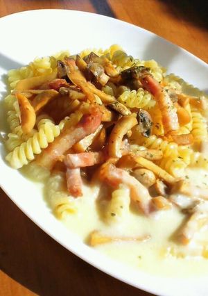 レモンでさっぱり☆キノコとクリームパスタ-レシピのメイン写真