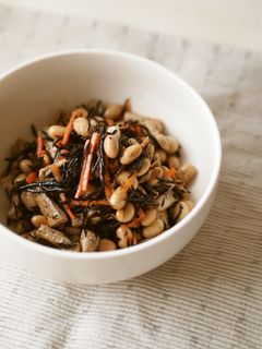 大豆とひじきの煮物-レシピのメイン写真