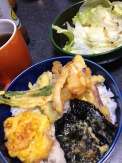 手抜き天丼-レシピのメイン写真