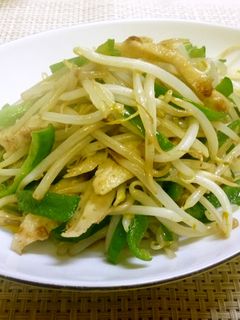 早くて安い!もやしとピーマンの中華炒め-レシピのメイン写真
