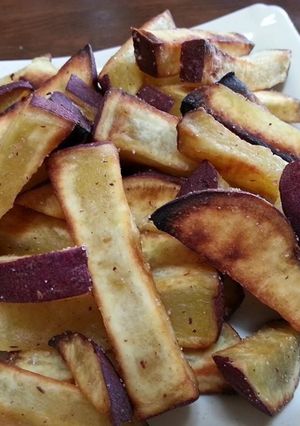 魚焼きグリルでサツマイモスティック-レシピのメイン写真