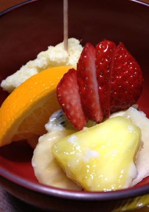 フルーツの甘酒和え-レシピのメイン写真