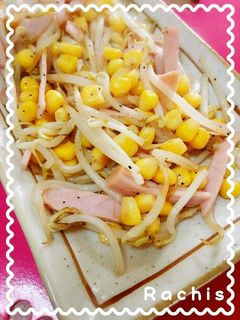 もやしとコーンのバター炒め-レシピのメイン写真