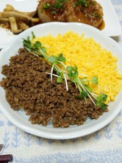 そぼろ丼☆お弁当にも♪-レシピのメイン写真