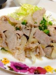 【覚書】生姜焼き-レシピのメイン写真