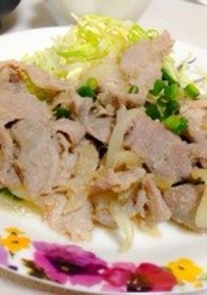 【覚書】生姜焼き-レシピのメイン写真