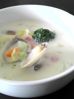 濃厚!クラムチャウダー-レシピのメイン写真