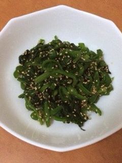 ほうれん草とピーマンの胡麻和え-レシピのメイン写真