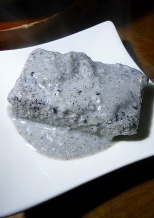 黒胡麻の湯豆腐　京都カフェ-レシピのメイン写真