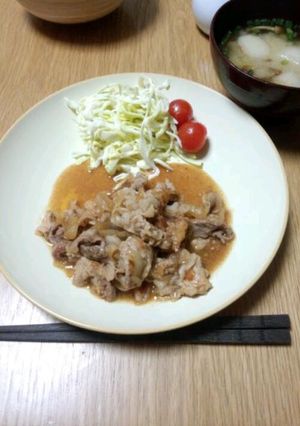 さっぱり生姜焼き♬-レシピのメイン写真