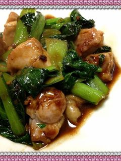 簡単やみつき!鶏肉と小松菜ホイコーロー♫-レシピのメイン写真