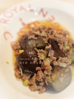 豚ひき肉と茄子のめんつゆ煮-レシピのメイン写真