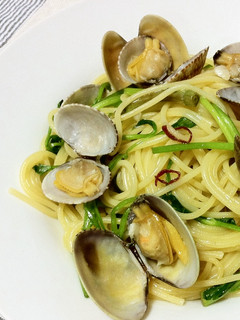 あさりとせりのパスタ-レシピのメイン写真