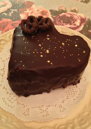 ハートのマロンチョコケーキ-レシピのメイン写真