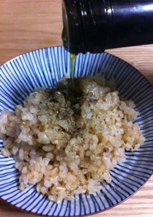 オリーブオイルご飯-レシピのメイン写真