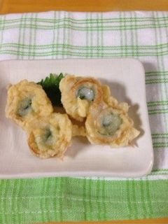大葉巻きちくわ天-レシピのメイン写真
