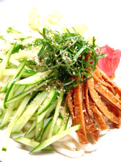 甘~いお揚げで☆サラダうどん-レシピのメイン写真