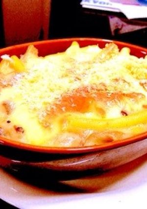 しめじと鶏挽肉のマカロニグラタン☆-レシピのメイン写真