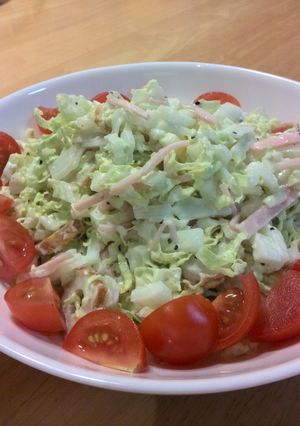 白菜のシーザーサラダ-レシピのメイン写真