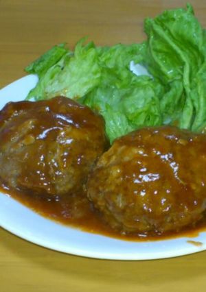 ダンナの大好物♪煮込みハンバーグ-レシピのメイン写真