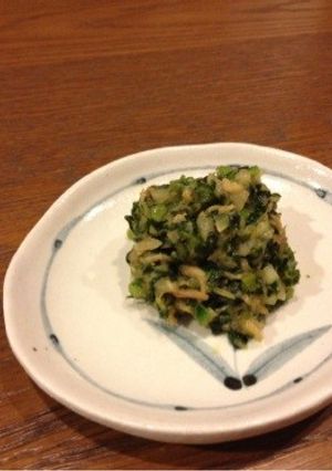 ツナと蕪の葉と皮のしっとりふりかけ-レシピのメイン写真