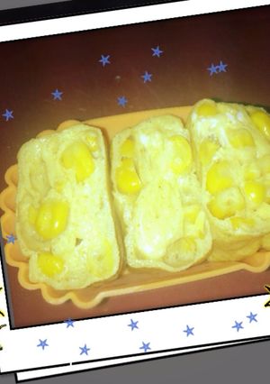 お弁当に♪簡単コーンチーカレー卵焼き♪-レシピのメイン写真