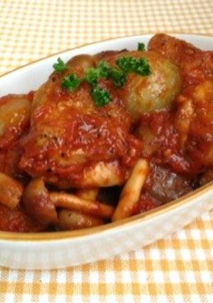 鶏のトマト煮☆カチャトーラ-レシピのメイン写真