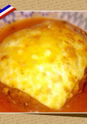 簡単ソースで大絶賛ハンバーグ♪秘密あり♪-レシピのメイン写真