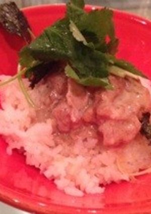 香ばし胡麻だれ鯛茶漬け-レシピのメイン写真