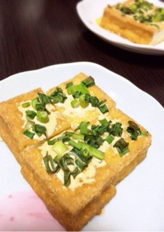 厚揚げのねぎマヨがけ-レシピのメイン写真