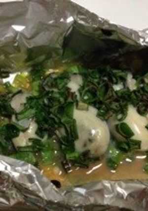 牡蠣のホイル焼き-レシピのメイン写真