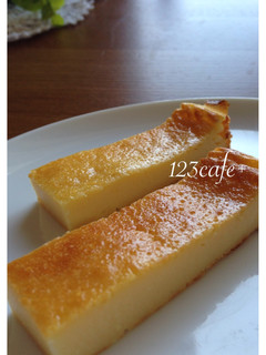 簡単♪HMで濃厚スティックチーズケーキ-レシピのメイン写真