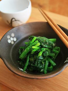 大人味ですよ!ほうれん草の胡麻あえ-レシピのメイン写真