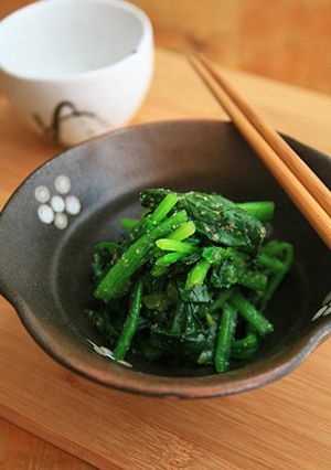 大人味ですよ！ほうれん草の胡麻あえ-レシピのメイン写真